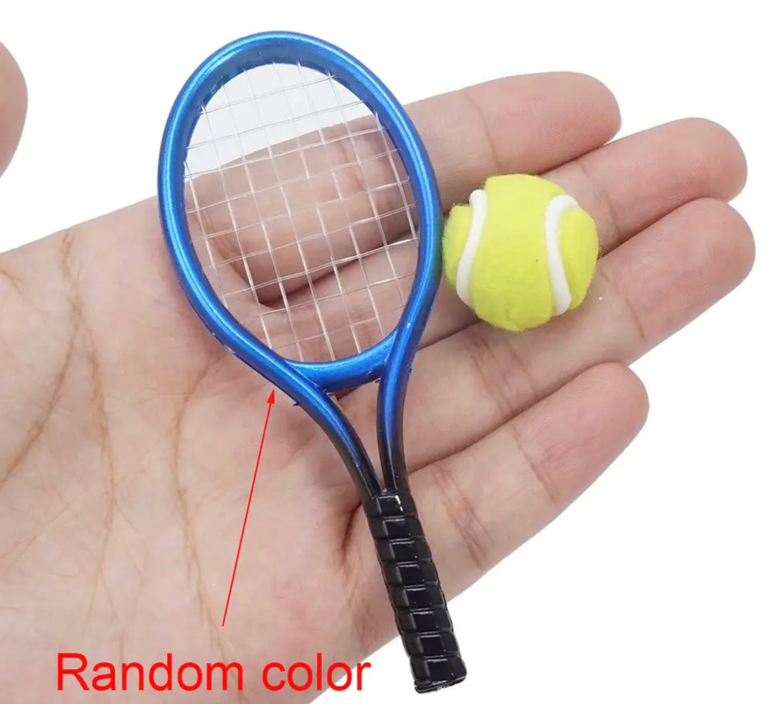 Tennis Racket and Ball