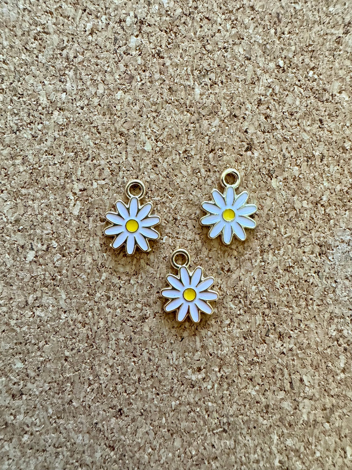 Cupcake and Flower Charm Set